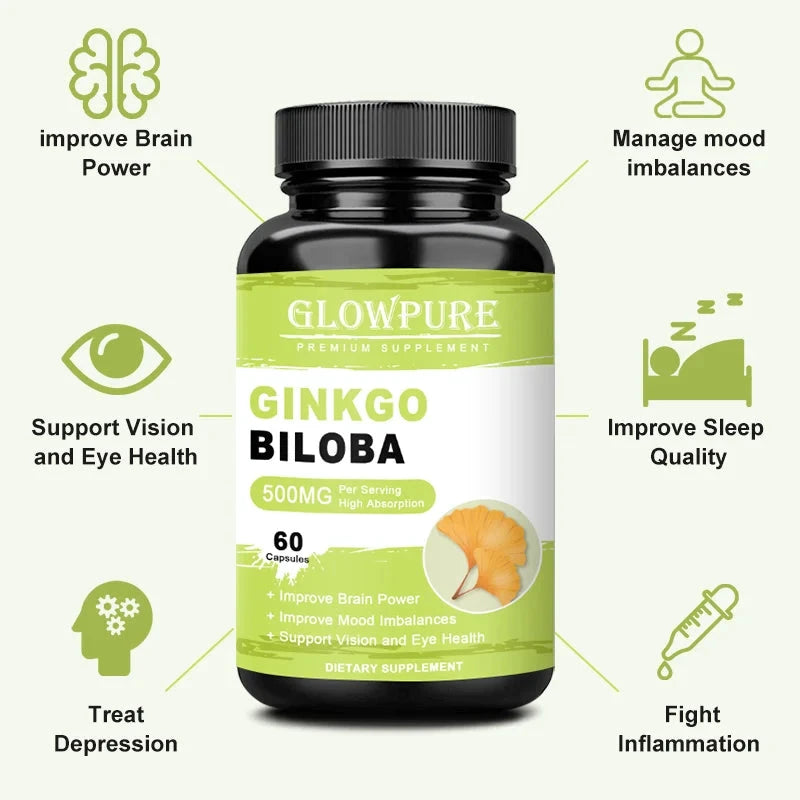 Ginkgo Biloba Brain Supplement