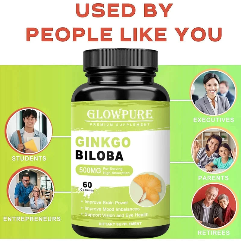 Ginkgo Biloba Brain Supplement