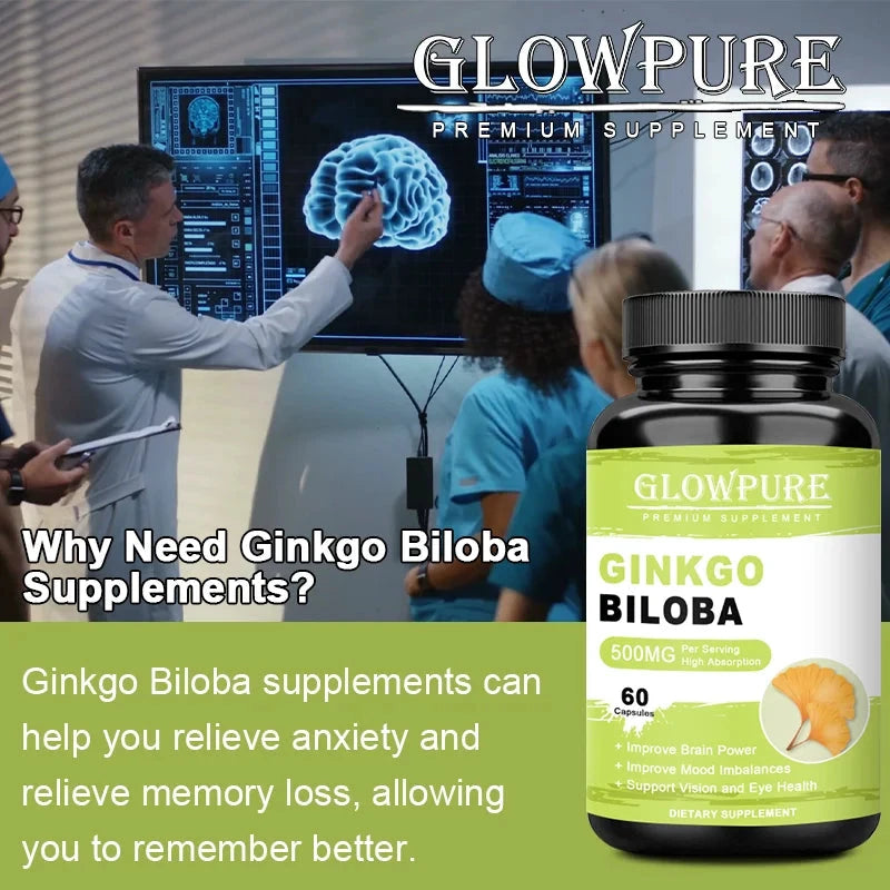 Ginkgo Biloba Brain Supplement
