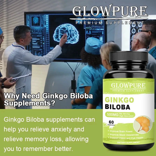 Ginkgo Biloba Brain Supplement