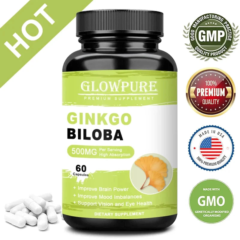 Ginkgo Biloba Brain Supplement