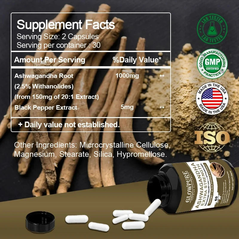 Ashwagandha Adaptogen Capsules